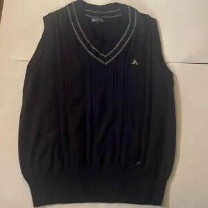 Cute navy sweater vest